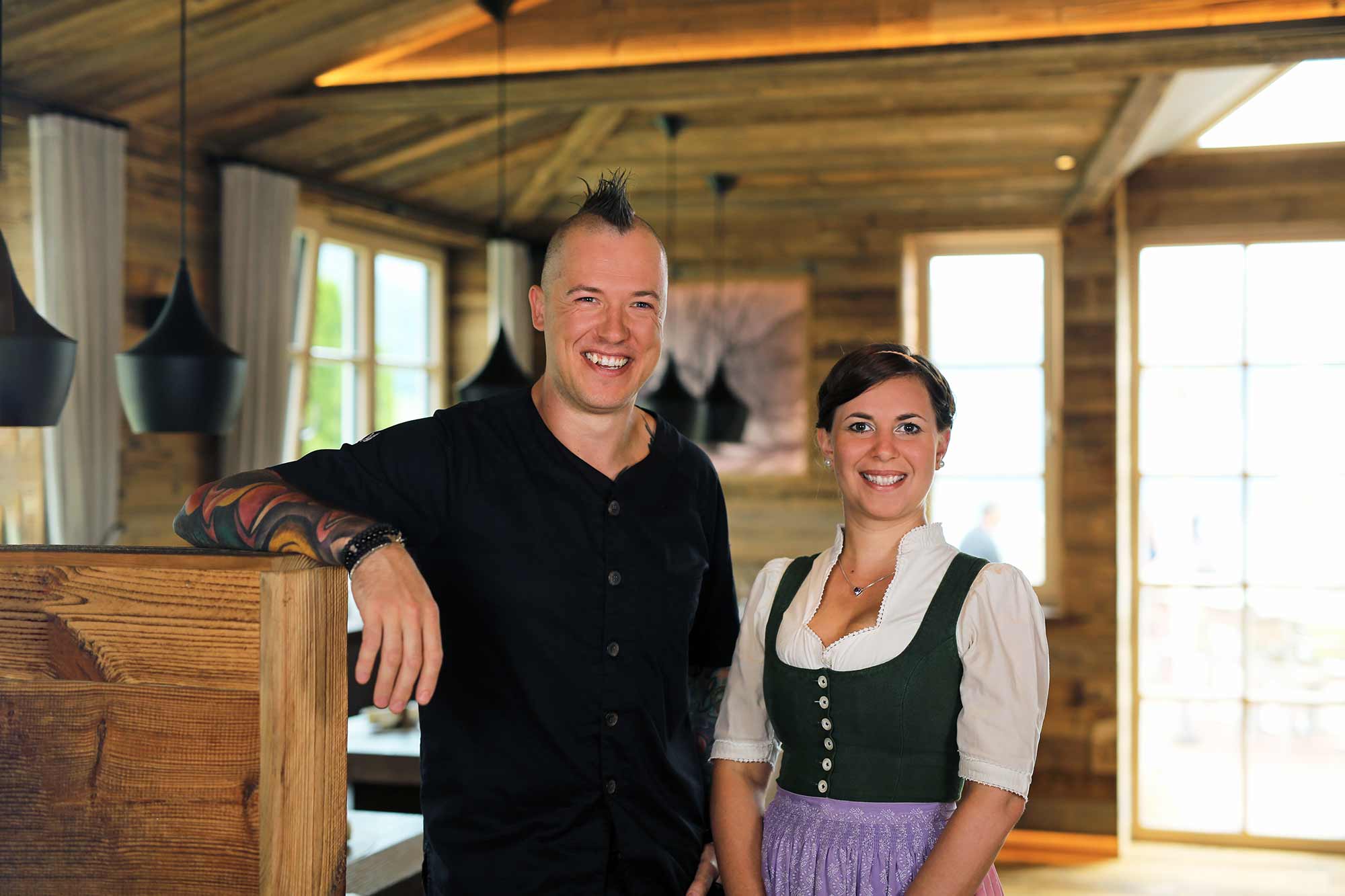 Stefan und Hannah - Restaurant Wassermann